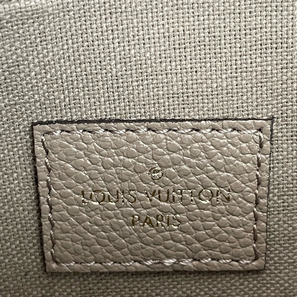 ❌SOLD❌ Authentic Louis Vuitton Felicie Pochette Empreinte Turtledove Crossbody - Picture 13 of 14